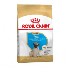 Ξηρά τροφή για κουτάβια ράτσας Pug έως 10 μηνών - Royal Canin Pug Puppy 1.5kg