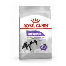 Ξηρά τροφή για στειρωμένους ενήλικους σκύλους άνω των 10 μηνών πολύ μικρόσωμων φυλών έως 4kg - Royal Canin XSmall Sterilised 1.5kg