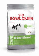 Ξηρά τροφή για στειρωμένους ενήλικους σκύλους άνω των 10 μηνών πολύ μικρόσωμων φυλών έως 4kg - Royal Canin XSmall Sterilised 1.5kg