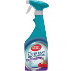 Καθαριστικό σπρέι που απορροφά τις μυρωδιές από τη λεκάνη ή την άμμο της γάτας - Simple Solution Litter Odour Eliminator 500ml