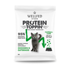 skoni-proteinis-gatas-wellfed-protein-topping-chicken-catgrass-6g