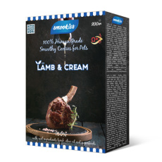 Μπισκότα σκύλου Αρνί-Κρέμα τυριού με συστατικά ανθρώπινης κατανάλωσης - Smookies Lamb-Cream 200g