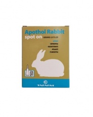 Προστατευτική αμπούλα ενάντια στα εξωπαράσιτα για κουνέλια - Tafarm Apothol Rabbit Spot-On