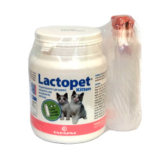 Υποκατάστατο μητρικού γάλακτος για γατάκια με μπιμπερό και θηλές - Tafarm Lactopet 100g