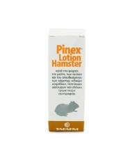Διάλυμα κατά της ψώρας της μύτης, των αυτιών και του απευθυσμένου μικρών τρωκτικών συντροφιάς - Tafarm Pinex Lotion Hamster 5ml