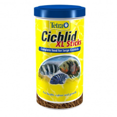 Τροφή σε στικς για μεγάλες κιχλίδες και άλλα μεγάλα διακοσμητικά ψάρια - Tetra Cichlid Sticks XL 320g/1000ml