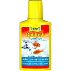 Διάλυμα για να γίνει το νερό της βρύσης κατάλληλο για χρυσόψαρα - Tetra Goldfish AquaSafe 100ml