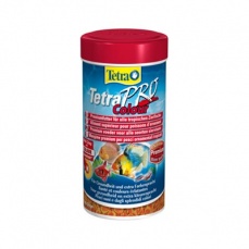 Τροφή σε νιφάδες για έντονο φυσικό χρώμα για όλα τα τροπικά ψάρια - Tetra Pro Colour 55g/250ml 