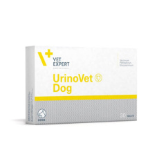 Συμπλήρωμα διατροφής για υποστήριξη του κατώτερου ουροποιητικού - UrinoVet Dog (30 δισκία)