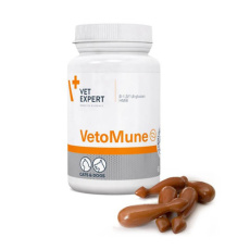 Συμπλήρωμα διατροφής για ενίσχυση του ανοσοποιητικού συστήματος - VetoMune (60 κάψουλες twist off)