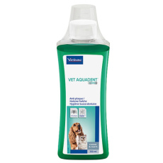 Διάλυμα στοματικής υγιεινής για σκύλους και γάτες - Virbac Vet Aquadent 250ml