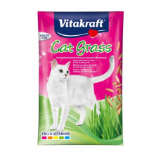 Σπόροι για καλλιέργεια γρασιδιού για το στομάχι της γάτας - Vitakraft Cat Grass 50g