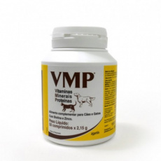 Διατροφικό συμπλήρωμα με βιταμίνες, ιχνοστοιχεία, πρωτεΐνες για σκύλους και γάτες - VMP (50 δισκία)