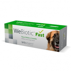 Συμπλήρωμα διατροφής σε μορφή πάστας για σωστή εντερική λειτουργία σε περιπτώσεις διαταραχών σε σκύλους - We Biotic Fast 60ml