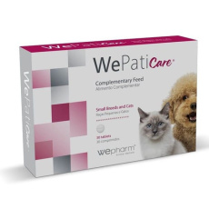 Συμπλήρωμα διατροφής για ενίσχυση του ήπατος και για ηπατική ανεπάρκεια σε μικρόσωμους σκύλους & γάτες - WePatic 30tabs
