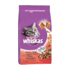 Ξηρά τροφή για ενήλικες γάτες με μοσχάρι - Whiskas 14kg