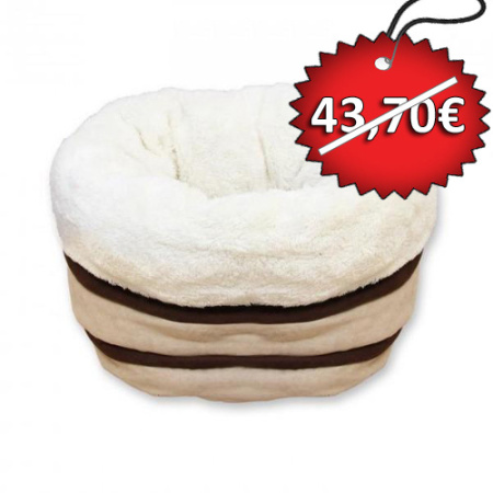 Γούνινο κρεβάτι - φωλιά για μικρά κατοικίδια - AFP Lambswool Honey Comb (45*45*36cm)