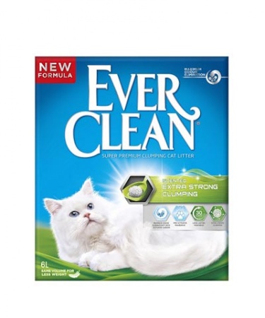 Άμμος υγιεινής για γάτες ιδιαίτερα δυνατή με άρωμα φρεσκάδας - Everclean Extra Strength Scented 6L