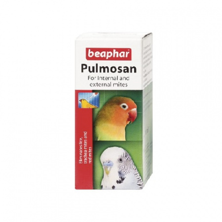 Φάρμακο για την καταπολέμηση των ακάρεων της τραχείας σε πτηνά - Beaphar Pulmosan 10ml