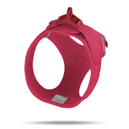 Πρωτοποριακό υφασμάτινο στηθόλουρο για σκύλους - Curli Clasp Air-Mesh Harness Red