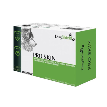 Διατροφικό συμπλήρωμα σκύλου για φροντίδα του δέρματος - DogShield Pro Skin (60 caps)