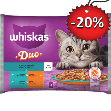 fakalakia-trofis-gatas-psarika-zele-whiskas-pouch-duo-4x85g-20%