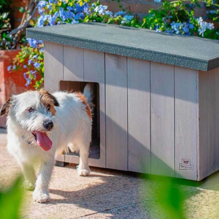 Ξύλινο σπιτάκι σκύλου για εξωτερικούς χώρους - Ferplast Argo 50 (58.5*42.5*44.5cm)