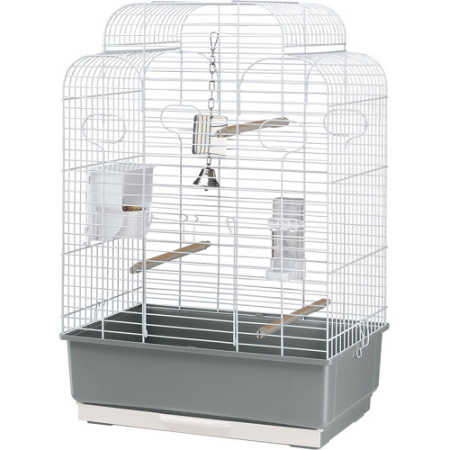 Κλουβί με συρτάρι για μικρούς και μεγάλους παπαγάλους - Ferplast Gala White (50*30*75.5cm)