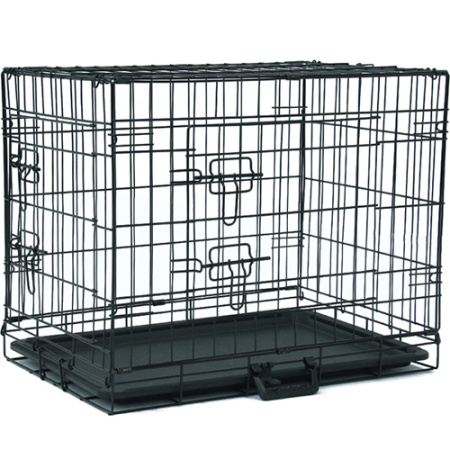 Μεταλλικό κλουβί-Crate για εκπαίδευση, διαμονή και μεταφορά σκύλου με δύο πόρτες - Glee XXL (122*74.5*80.5cm)