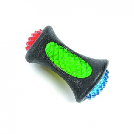 Παιχνίδι σκύλου με μαλακές προεξοχές για τα δόντια και φωτάκια LED - Happy Pet Disco Diamond Duzzler