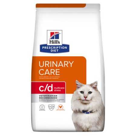 Κλινική ξηρά τροφή για γάτες με παθήσεις ουροποιητικού συστήματος & μείωση του στρες - Hill's Prescription Diet c/d Urinary Multicare Stress