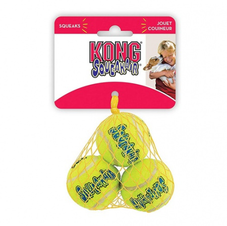Παιχνίδι σκύλου μπαλάκι του τένις με ήχο σε πολλά μεγέθη - Kong Air Squeakair Tennis Ball Small
