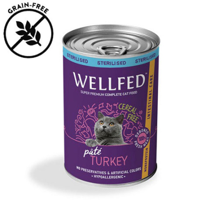 konserva-gatas-gastrenterologika-wellfed-sterilised-intestinal-turkey-400g