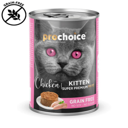 konserva-gatas-pro-choice-grain-free-kitten-chicken-400g