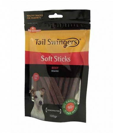 Μαλακά μπαστούνια κρέατος για σκύλους - Pet Interest Soft Sticks 100g Μοσχάρι