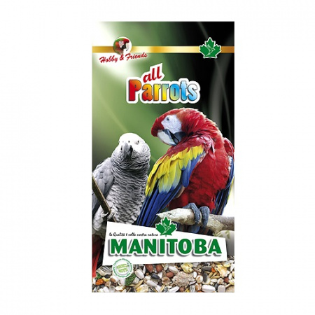 Βασική τροφή για μεσαίους και παπαγάλους - Manitoba All Parrots 800g