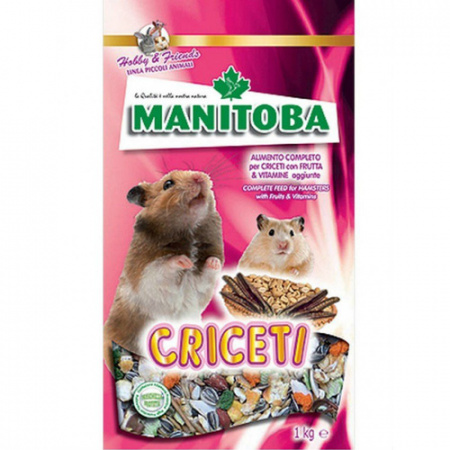 Βασική τροφή για χάμστερ - Manitoba Criceti 1kg