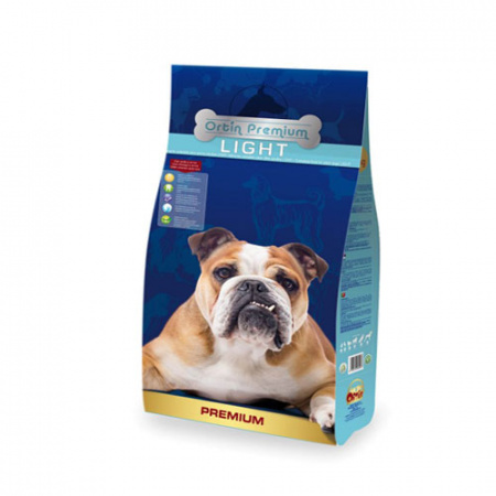 Ξηρά τροφή διαίτης για υπέρβαρους ενήλικους σκύλους ή για ηλικιωμένους με πουλερικά - Ortin Premium Light 15kg