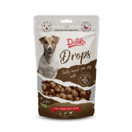 Λιχουδιά σκύλου με σταγόνες σοκολάτας - Dafiko Drops 150g