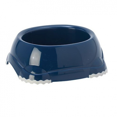 Πλαστικό μπολ φαγητού / νερού με αντιολισθητική βάση σε διάφορα χρώματα - Pet Camelot 1245ml Μπλε