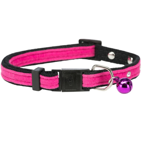 perilaimio-gatas-veloudino-trixie-cat-collar-4148-roz