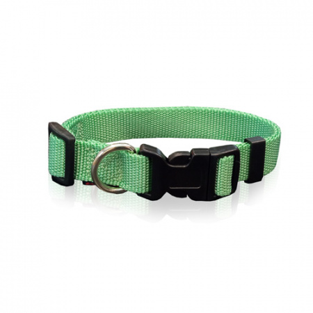 Νάιλον περιλαίμιο σκύλου με κλιπ σε πολλά χρώματα - Pet Interest Xsmall 1*19-33cm ανοιχτό πράσινο