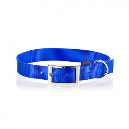 Νάιλον περιλαίμιο σκύλου με μεταλλική αγκράφα σε πολλά χρώματα - Pet Interest XSmall 1*30cm μπλε