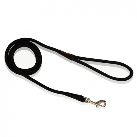Οδηγός σκύλου από λεπτό νάιλον σχοινί με πάχος 0.8cm σε διάφορα χρώματα και μεγέθη - Pet Interest Plain Rope Nylon F-M μαύρο