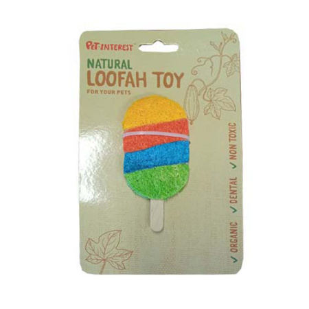 Παιχνίδι-παγωτό από φυσικά συστατικά ιδανικό για τα δόντια - Natural Loofah Toy Ice Cream