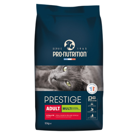 Ξηρά τροφή για γάτες με πουλερικά/λαχανικά - Prestige Adult Multi 10kg