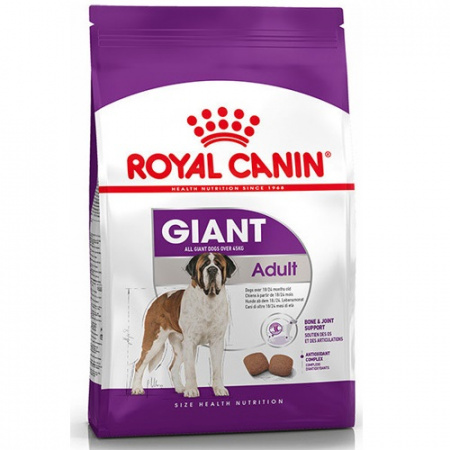 Ξηρά τροφή για ενήλικους σκύλους άνω των 18/24 μηνών γιγαντόσωμων φυλών άνω των 45kg - Royal Canin Giant Adult