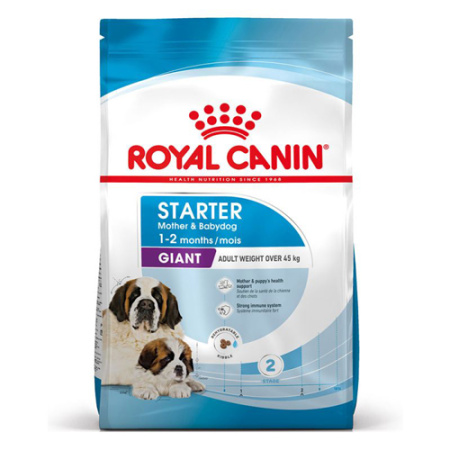Ξηρά τροφή απογαλακτισμού για κουτάβια και τις μητέρες τους γιγαντόσωμων φυλών άνω των 45kg - Royal Canin Giant Starter Mother & Babydog 4kg 