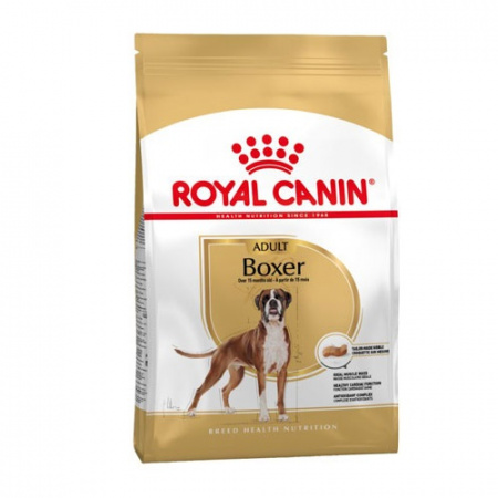 Ξηρά τροφή για ενήλικους σκύλους ράτσας Boxer άνω των 15 μηνών - Royal Canin Boxer Adult