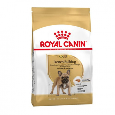 Ξηρά τροφή για ενήλικους σκύλους ράτσας French Bulldog άνω των 12 μηνών - Royal Canin French Bulldog Adult 3kg